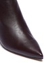 Detail View - Click To Enlarge - PEDDER RED - 'Oba' egg heel leather ankle boots