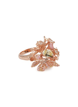 Main View - Click To Enlarge - ANABELA CHAN - 'Rose Orchard' diamond gemstone ring