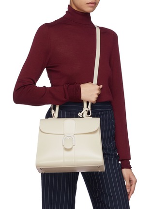 Front View - Click To Enlarge - DELVAUX - 'Brillant MM S' leather satchel