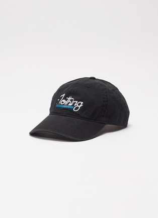 Main View - Click To Enlarge - SONG FOR THE MUTE - x Nothing logo embroidered baseball cap