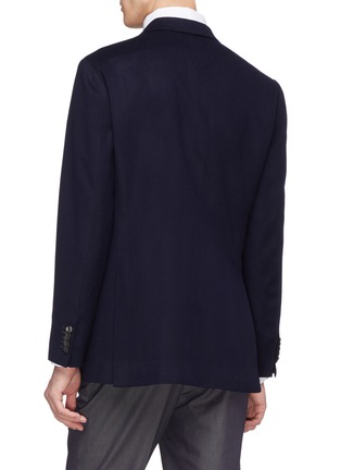 Back View - Click To Enlarge - MAGNUS & NOVUS - Wool-cashmere melton soft blazer