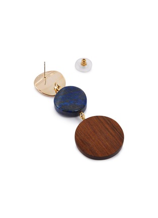 Detail View - Click To Enlarge - SOPHIE MONET - 'The Arlo' disc drop earrings