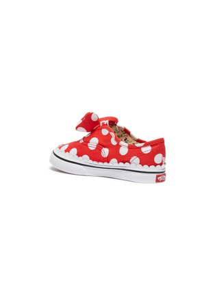 Figure View - Click To Enlarge - VANS - x Disney 'Authentic' Minnie Mouse bow toddler sneakers