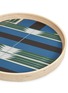 Detail View - Click To Enlarge - WOLFUM - Graphic tray – Blue Mirror