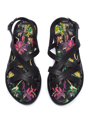 Detail View - Click To Enlarge - MELISSA - x Jason Wu 'Hailey' strappy PVC sandals