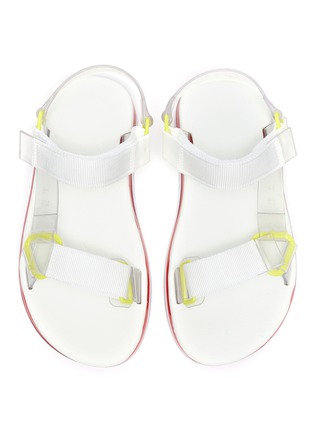 Detail View - Click To Enlarge - MELISSA - x Rider 'Papete' strappy PVC sandals