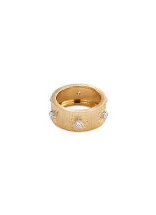 Main View - Click To Enlarge - BUCCELLATI - 'Macri' diamond gold ring