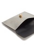 Detail View - Click To Enlarge - ALEXANDER MCQUEEN - Skull leather envelope clutch