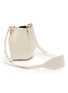 Detail View - Click To Enlarge - ALEXANDER MCQUEEN - Small leather bucket bag