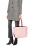 Figure View - Click To Enlarge - ALEXANDER MCQUEEN - 'Butterfly' colourblock leather tote
