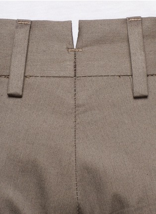 Detail View - Click To Enlarge - LANVIN - Slim cut cotton chinos