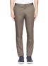 Main View - Click To Enlarge - LANVIN - Slim cut cotton chinos