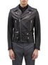 Main View - Click To Enlarge - SAINT LAURENT - Leather biker jacket