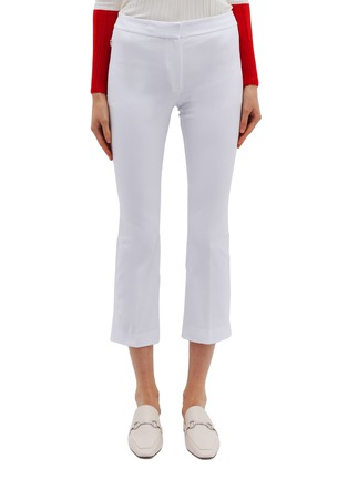 Main View - Click To Enlarge - THEORY - 'Kick' cropped flared suiting pants