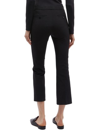 Back View - Click To Enlarge - THEORY - 'Kick' cropped flared suiting pants