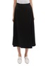 Main View - Click To Enlarge - THEORY - Textured wrap skirt panel crepe culottes