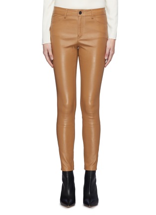 Main View - Click To Enlarge - THEORY - Lambskin leather pants