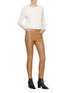 Figure View - Click To Enlarge - THEORY - Lambskin leather pants