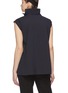 Back View - Click To Enlarge - THEORY - Sash tie funnel neck top
