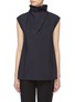 Main View - Click To Enlarge - THEORY - Sash tie funnel neck top