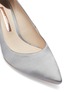 Detail View - Click To Enlarge - SOPHIA WEBSTER - 'Coco' crystal pavé bead heel satin pumps