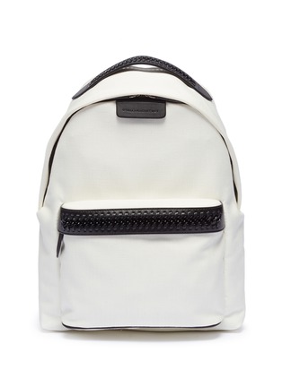 Main View - Click To Enlarge - STELLA MCCARTNEY - Logo strap backpack