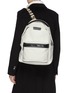 Figure View - Click To Enlarge - STELLA MCCARTNEY - Logo strap backpack
