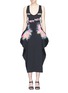 Main View - Click To Enlarge - STELLA MCCARTNEY - 'Olwen' surf print structured jersey dress