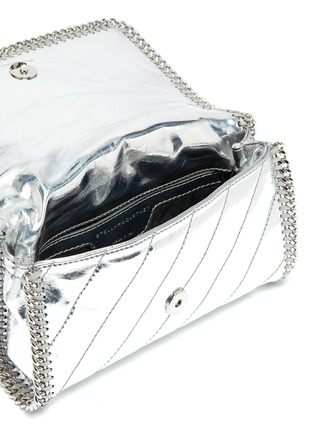 Detail View - Click To Enlarge - STELLA MCCARTNEY - 'Falabella' mini quilted mirror crossbody bag