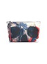 Main View - Click To Enlarge - ALEXANDER MCQUEEN - Floral skull print pouch