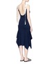 Back View - Click To Enlarge - T BY ALEXANDER WANG - Scoop back wool knit dress