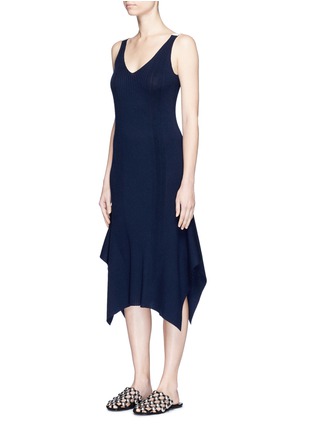 Front View - Click To Enlarge - T BY ALEXANDER WANG - Scoop back wool knit dress