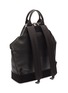 Detail View - Click To Enlarge - ALEXANDER MCQUEEN - 'De Manta' suede panel leather backpack tote