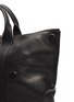  - ALEXANDER MCQUEEN - 'De Manta' suede panel leather backpack tote