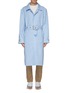 Main View - Click To Enlarge - MARTIN ASBJØRN - Belted wide collar twill trench coat