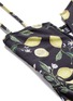 Detail View - Click To Enlarge - BETH RICHARDS - 'Gisele' lemon print one-piece swimsuit