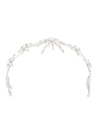 Main View - Click To Enlarge - LELET NY - 'Starlet' Swarovski crystal pearl hair comb