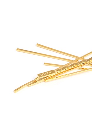 Detail View - Click To Enlarge - LELET NY - 'Crosshatch' bobby pin