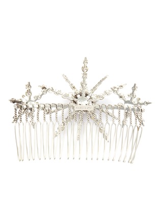 Figure View - Click To Enlarge - LELET NY - 'Starlet' Swarovski crystal pearl hair comb