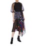 Figure View - Click To Enlarge - MSGM - Puff tulle sleeve T-shirt