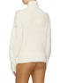 Back View - Click To Enlarge - THEORY - Bouclé knit oversized turtleneck sweater