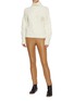 Figure View - Click To Enlarge - THEORY - Bouclé knit oversized turtleneck sweater