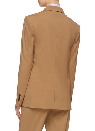 Back View - Click To Enlarge - THEORY - 'Classic' notched lapel virgin wool blazer