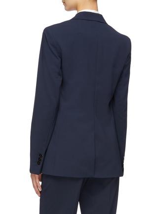 Back View - Click To Enlarge - THEORY - 'Classic' notched lapel virgin wool blazer