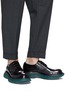 Figure View - Click To Enlarge - ALEXANDER MCQUEEN - Chunky outsole leather Derbies