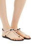Figure View - Click To Enlarge - RENÉ CAOVILLA - 'Eliza' embellished thong sandals