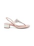 Main View - Click To Enlarge - RENÉ CAOVILLA - 'Veneziana' embellished leather thong sandals