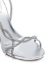 Detail View - Click To Enlarge - RENÉ CAOVILLA - Strass satin slingback sandals