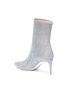  - RENÉ CAOVILLA - Strass heel metallic sock knit ankle boots