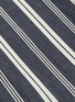  - RUE DE TOKYO - 'Pano' roll cuff stripe twill cropped pants